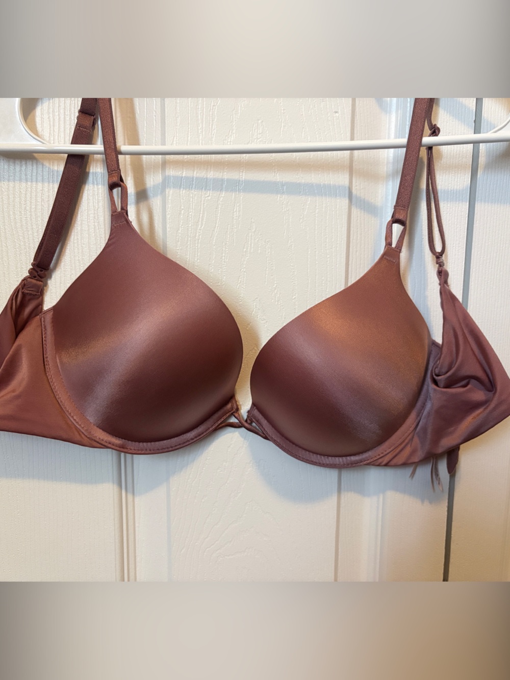 Victoria secret silk push up bra. T-Shirt Bra - Brown